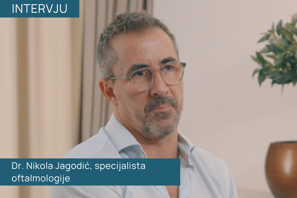 Uloga hijaluronske kiseline u kapima za oči: intervju sa oftalmologom dr. Nikolom Jagodićem